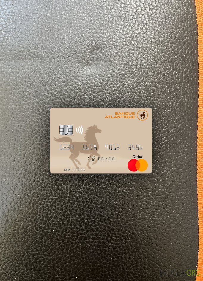 recto photolook mastercard Mali Banque Atlantique